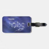 Penicilline, antibioticum, structuurchemisch bagagelabel (Achterkant horizontaal)