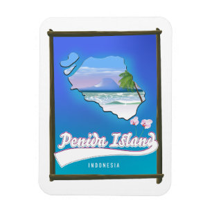 Penida-eiland Indonesië Magneet