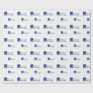 Peninsula Bridge: Groot Logo Inpakpapier