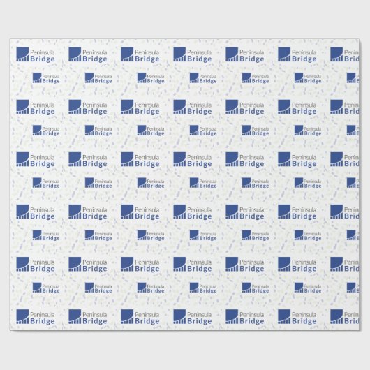 Peninsula Bridge: Groot Logo Inpakpapier (Vlak)