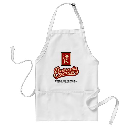 Peninsula Creamery Apron Standaard Schort (Voorkant)
