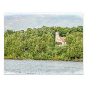 Peninsula State Park Lighthouse Foto Afdruk (Voorkant)