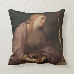 Penitent Magdalene c.1765 (olie op Canvas) Kussen