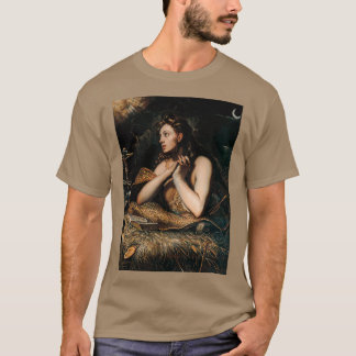 Penitent Magdalene door Domenico Tintoretto T-shirt