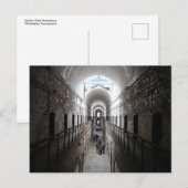 Penitentiaire Philadelphia van de oostelijke staat Briefkaart (Voorkant / Achterkant)