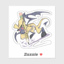 PenLight de Pencil Dragon Vinyl Sticker
