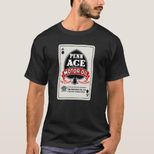 Penn-Ace Motor Olie teken T-shirt