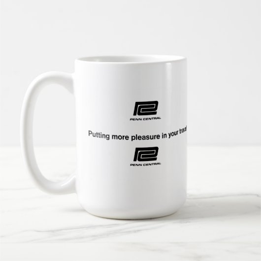 Penn Central Railroad Revel Koffiemok (Links)