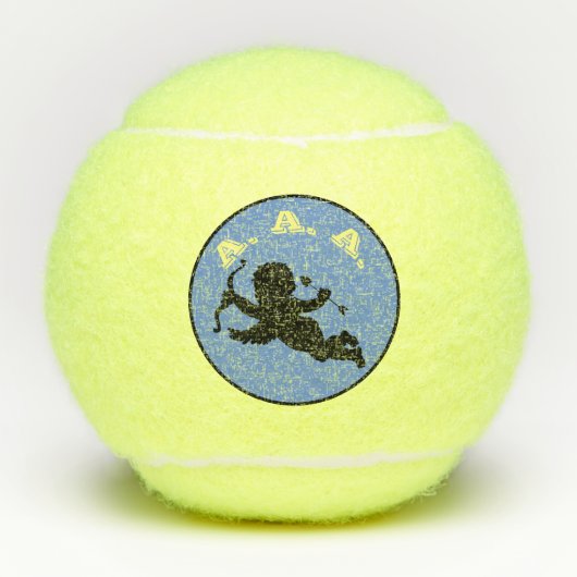 Penn Cup CUSTOM INITIALING W/CHERUBS Tennisballen (Voorkant)