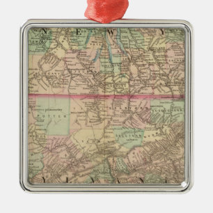Penn, NJ Metalen Ornament