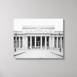 Penn Station ingang, 1910 Canvas Afdruk