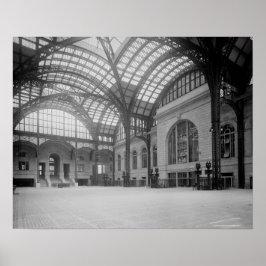 Penn Station Main Concursus, 1915.  foto Poster