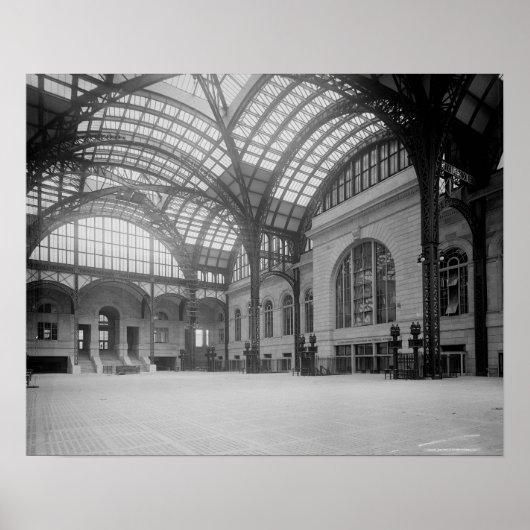 Penn Station Main Concursus, 1915. foto Poster (Voorkant)