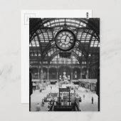 Penn Station New York Magic Lantern Slide  Briefkaart (Voorkant / Achterkant)