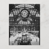 Penn Station New York Magic Lantern Slide  Briefkaart (Voorkant)
