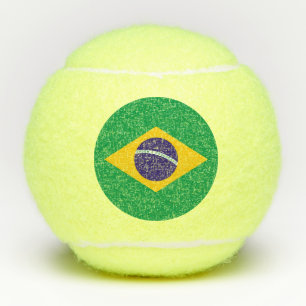 Penn tennis ball met vlag van Brazilië Tennisballen