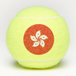 Penn tennis ball met vlag van Hongkong Tennisballen