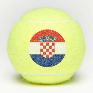 Penn tennis ball met vlag van Kroatië Tennisballen