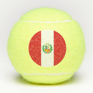 Penn tennis ball met vlag van Peru Tennisballen
