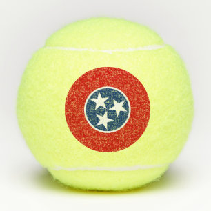 Penn tennis ball met vlag van Tennessee, VS Tennisballen