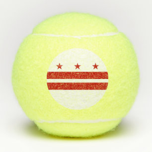 Penn tennis ball met vlag van Washington DC, VS Tennisballen