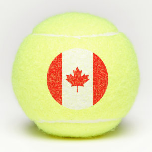Penn tennisbal met vlag van Canada Tennisballen