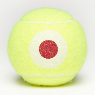 Penn tennisbal met vlag van Japan Tennisballen