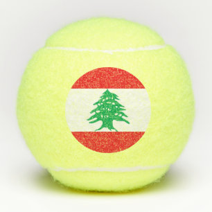 Penn tennisbal met vlag van Libanon Tennisballen