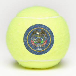Penn tennisbal met vlag van Utah, VS Tennisballen