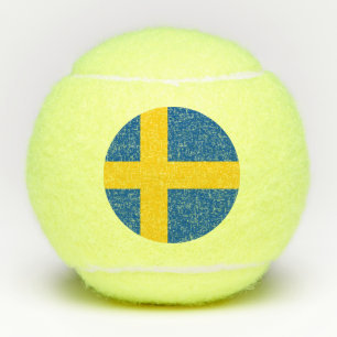 Penn tennisbal met vlag van Zweden Tennisballen