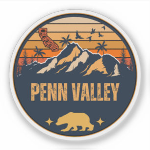 Penn Valley, Californië Sticker