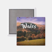 Pennant Valley Pasture in Wales Magneet (Voorkant / Achterkant)