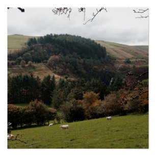 Pennant Valley Wales Perfect Poster