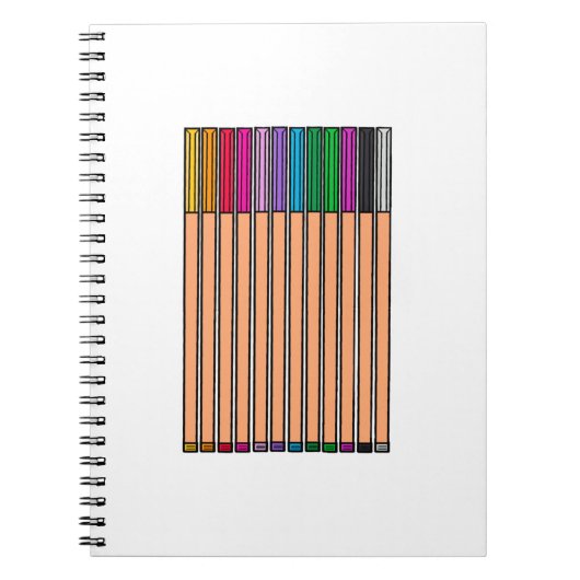 Pennen Notitieboek (Voorkant)