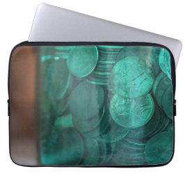 Pennies Laptop Sleeve