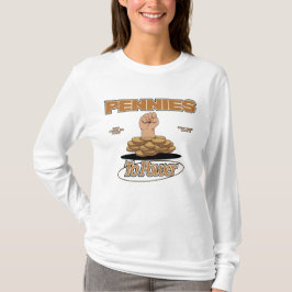 Pennies to Power™ Momentum financiële slagkracht T-shirt