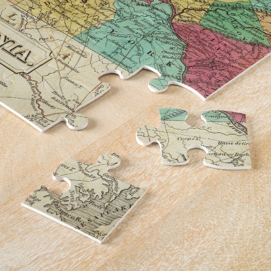 Pennsylvania 11 legpuzzel (Zijkant)