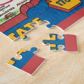 Pennsylvania 11x14 Map Jigsaw Puzzle Legpuzzel (Zijkant)