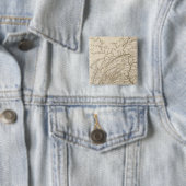 Pennsylvania 5 vierkante button 5,1 cm (In situ)