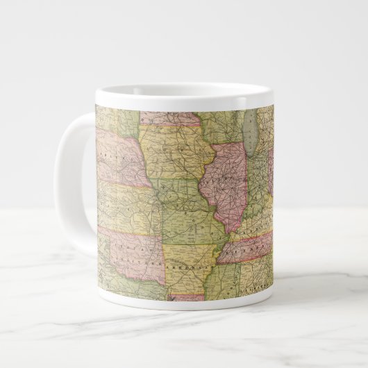 Pennsylvania 6 extra grote beker (Voorkant links)