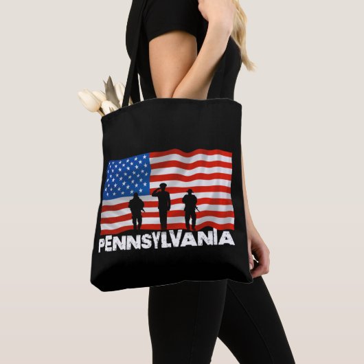 Pennsylvania, Amerikaanse Canvas tas (Dichtbij)