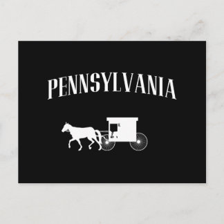 Pennsylvania Amish Carriage Briefkaart