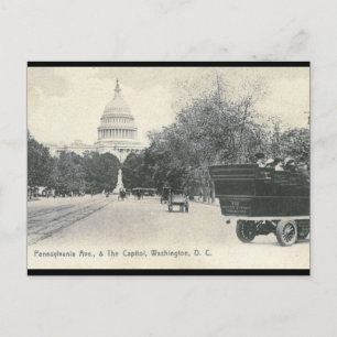 Pennsylvania Ave., Washington DC 1906  Briefkaart