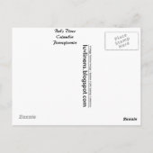 Pennsylvania, Bob's Diner, Columbia Briefkaart (Achterkant)