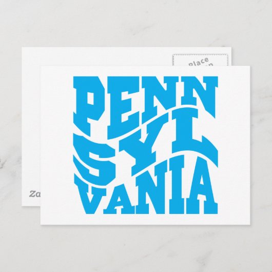 Pennsylvania Briefkaart (Voorkant / Achterkant)