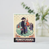 Pennsylvania Briefkaart (Staand voorkant)