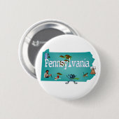 Pennsylvania Button (Voorkant /achterkant)