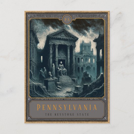 Pennsylvania | Carte postale Art gothique (Devant)