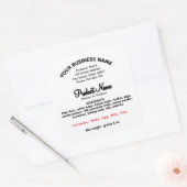 PENNSYLVANIA Cottage Étiquette alimentaire Aliment (Enveloppe)