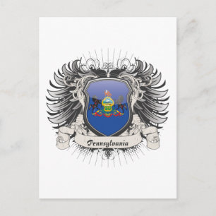 Pennsylvania Crest Briefkaart